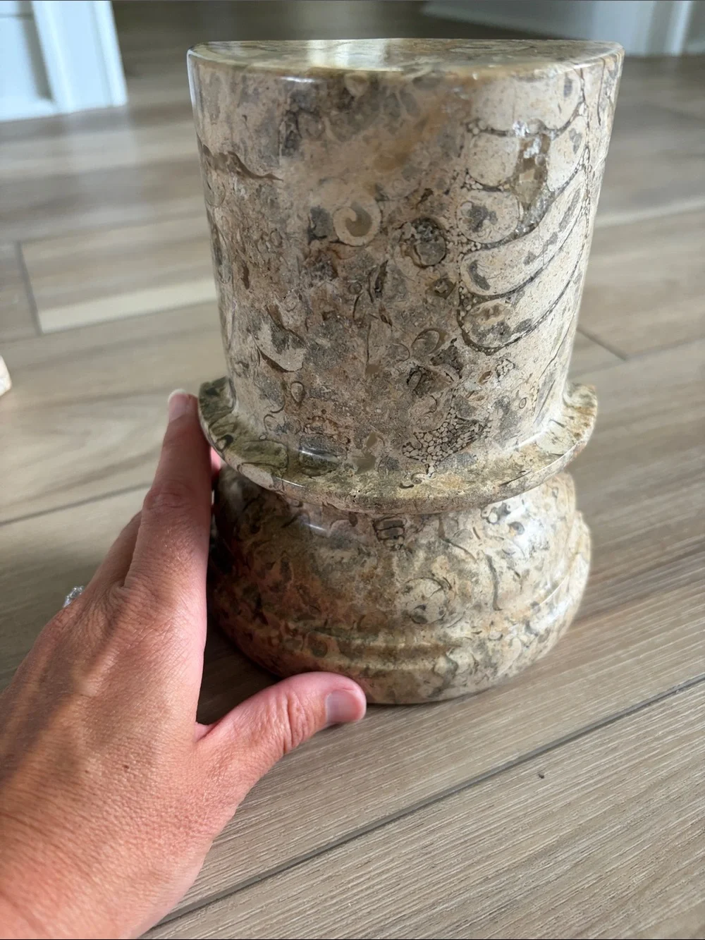 Vintage Granite Decorative Bookends